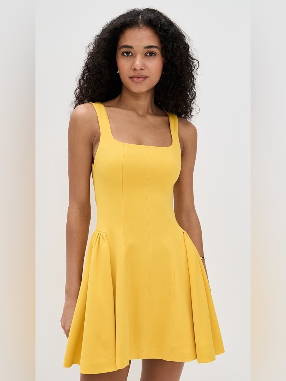 Alice + Olivia Vera Yellow Dress in Golden Hour - NWT - Size 6 ($395.00)